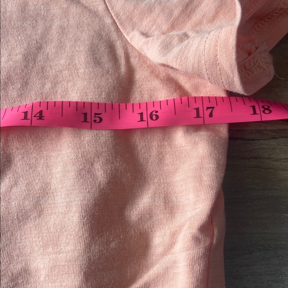 Croft & Barrow Peach Short Sleeve Tee - Picture 3 of 5